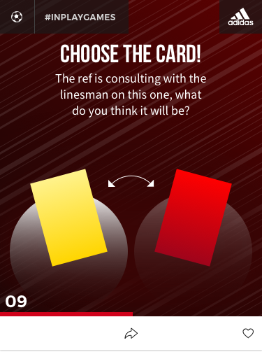Choose the card – 01 – Start screen