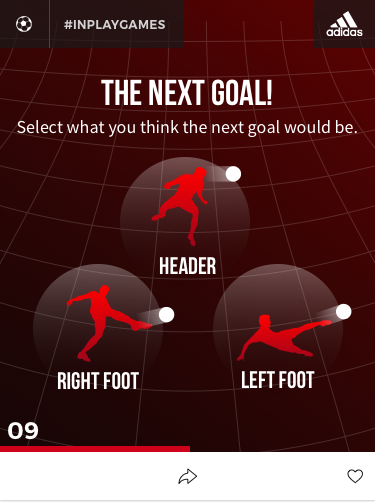 The next goal – 01 – Start Screen